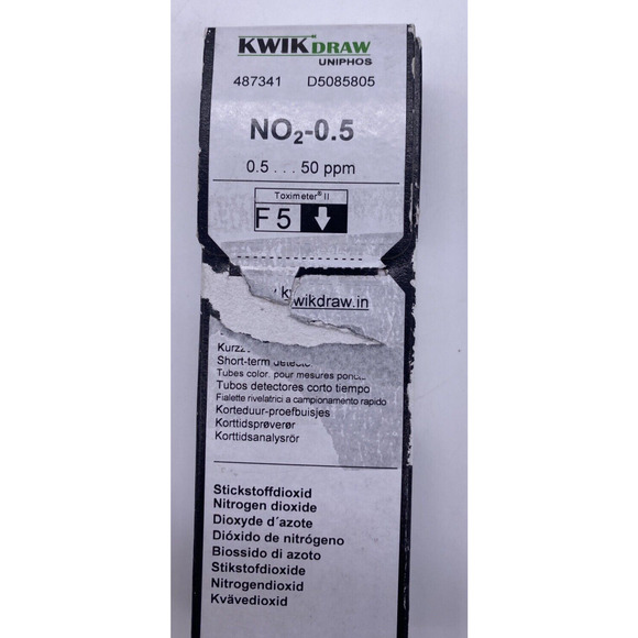 MSA 497664 HEXAN-20 DETECTOR TUBE 2 BOXES & NO2-0.5 TUBES 1 BOX SET - Picture 12 of 16